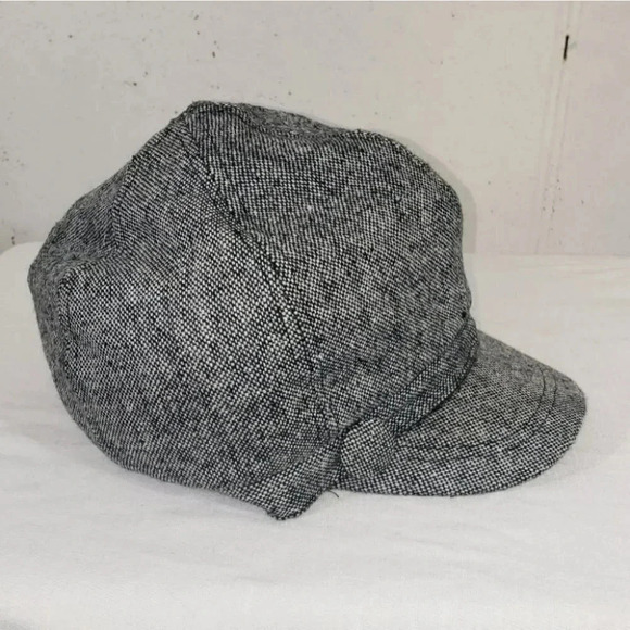 Fashion Black/ white‎ tweed Gatsby hat - Picture 2 of 6